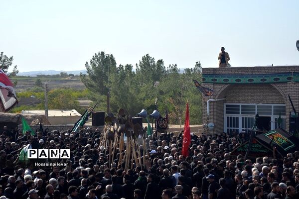 مراسم بیل‌زنی در شهرستان خوسف