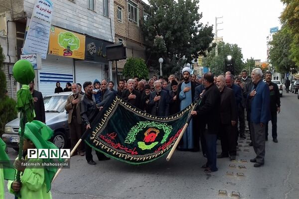 مراسم عصر عاشورا در شهرستان فیروزکوه