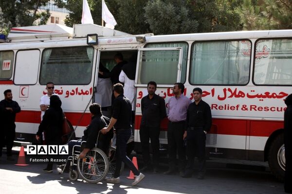 امدادرسانی هلال احمر استان زنجان در عزاداری محرم