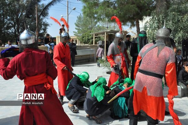 تعزیه اسرای کربلا  در شهرستان خوسف