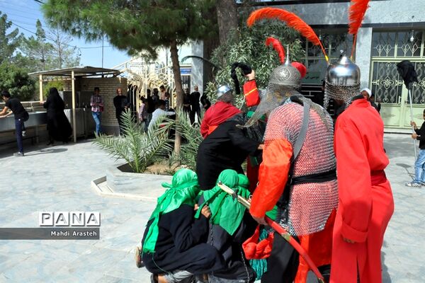 تعزیه اسرای کربلا  در شهرستان خوسف
