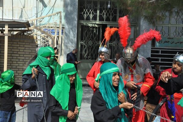 تعزیه اسرای کربلا  در شهرستان خوسف