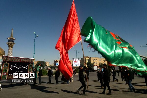 مراسم عزاداری سوم شهادت  امام حسین (ع) در همدان