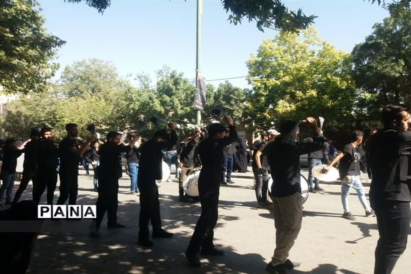 مراسم عزاداری سوم شهادت  امام حسین (ع) در همدان