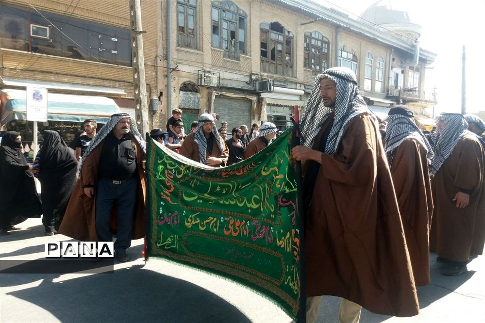 مراسم عزاداری سوم شهادت  امام حسین (ع) در همدان
