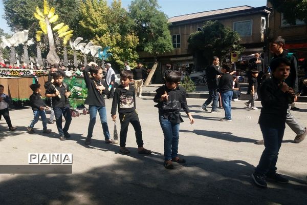 مراسم عزاداری سوم شهادت  امام حسین (ع) در همدان