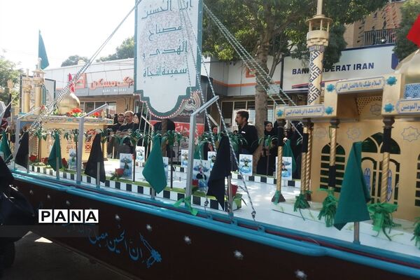 مراسم عزاداری سوم شهادت  امام حسین (ع) در همدان