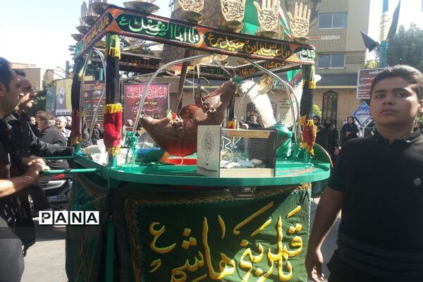 مراسم عزاداری سوم شهادت  امام حسین (ع) در همدان