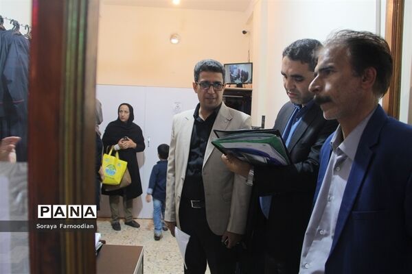 بازدید از فرایند تولید و ارائه لباس فرم مدارس در بجنورد