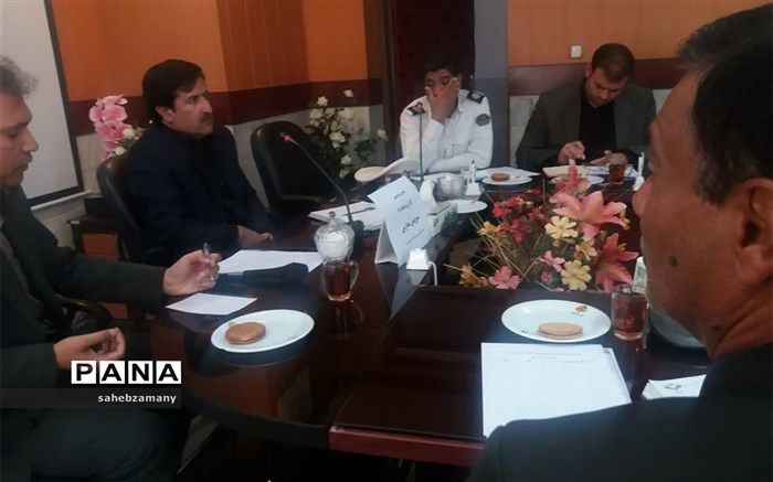 برگزاری جلسه کارگروه سرویس های مدارس کاشمر