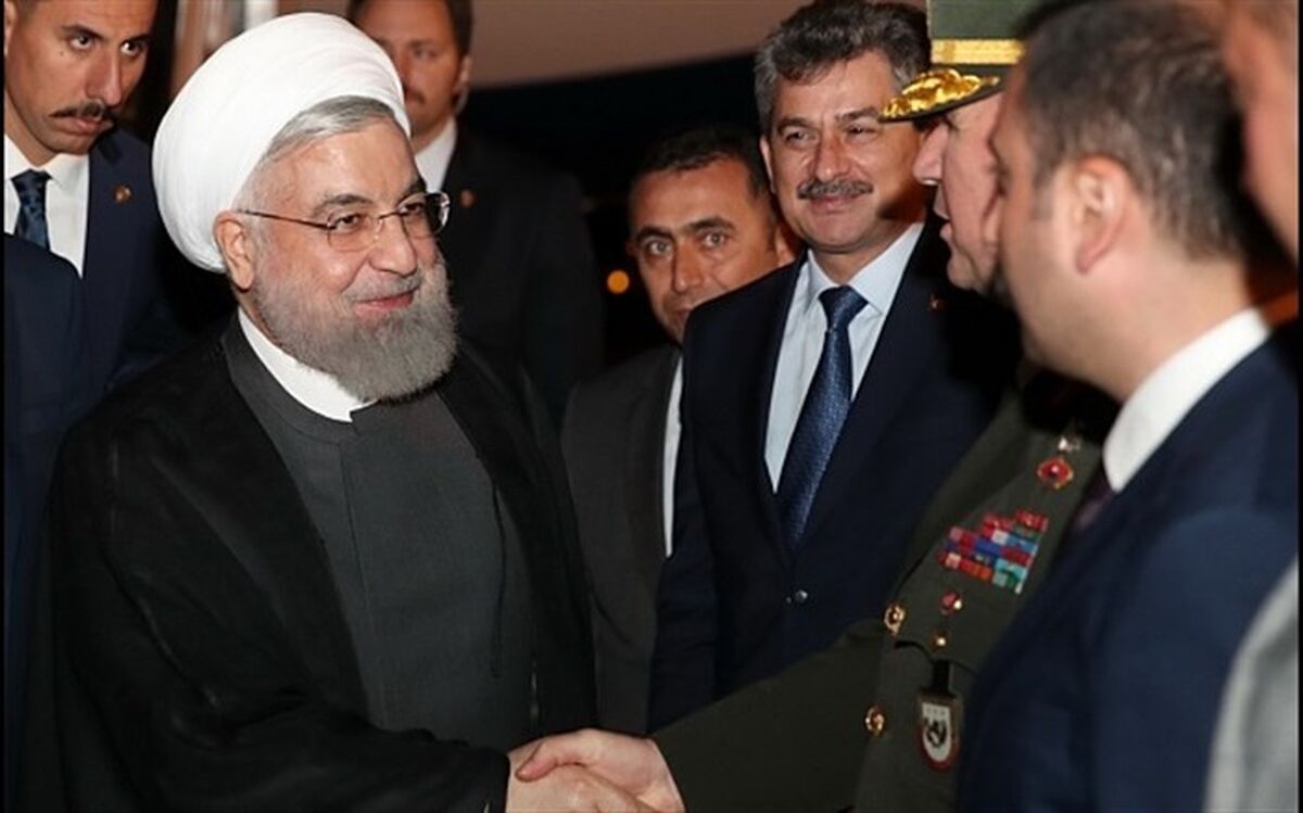 روحانی وارد آنکارا شد