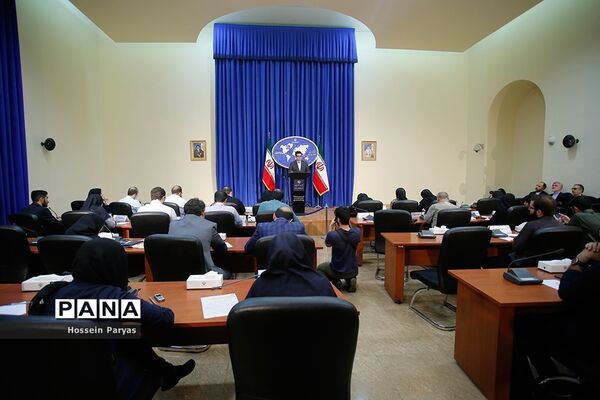 نشست خبری سخنگوی وزارت امور خارجه