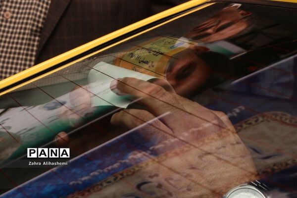 آیین رونمایی و الصاق نمادین برچسب سرویس مدارس شهر تهران