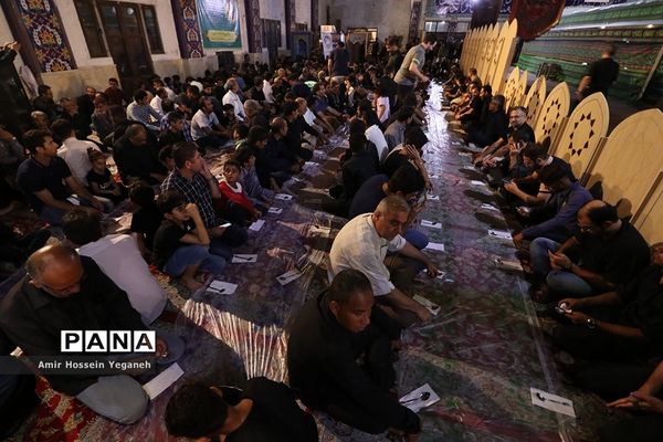 مراسم عزاداری دهه دوم محرم  در جزیره کیش