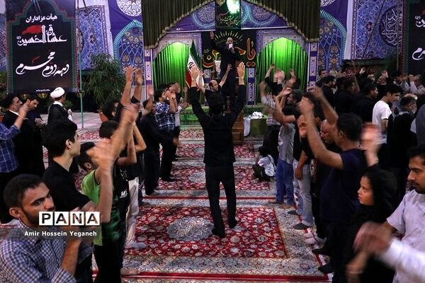 مراسم عزاداری دهه دوم محرم  در جزیره کیش