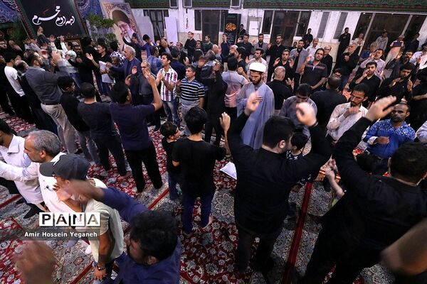 مراسم عزاداری دهه دوم محرم  در جزیره کیش