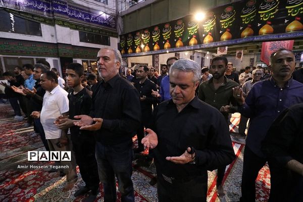 مراسم عزاداری دهه دوم محرم  در جزیره کیش