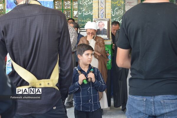 برگزاری همایش ورزشکاران عاشورایی درفیروزکوه