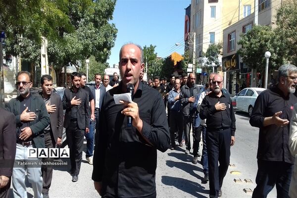 برگزاری همایش ورزشکاران عاشورایی درفیروزکوه