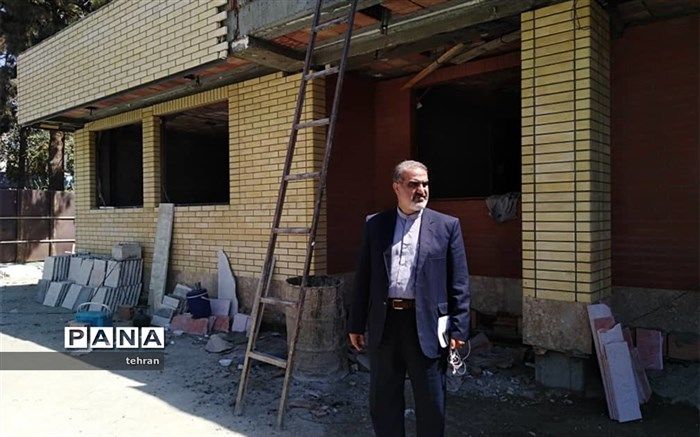 بازدید پالیزدار از پروژه های ساخت و ساز منطقه۱6