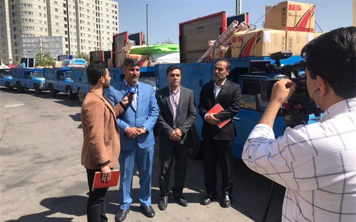 کاروان اقلام ورزشی "مهر با نشاط" ،عازم 14منطقه آموزشی استان زنجان شد
