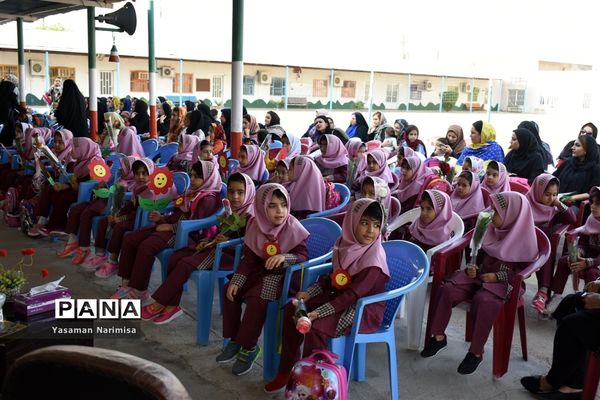 برگزاری آیین شکوفه‌های حسینی در امیدیه