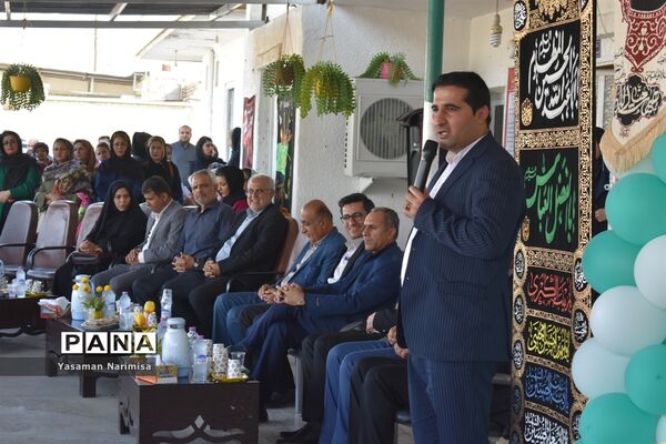 برگزاری آیین شکوفه‌های حسینی در امیدیه