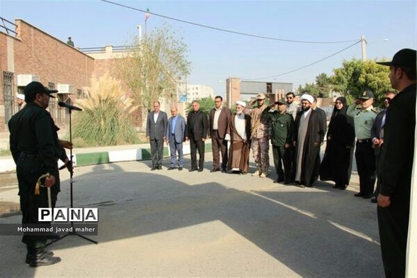برگزاری مراسم صبحگاه مشترک نیروهای مسلح درشهر قدس
