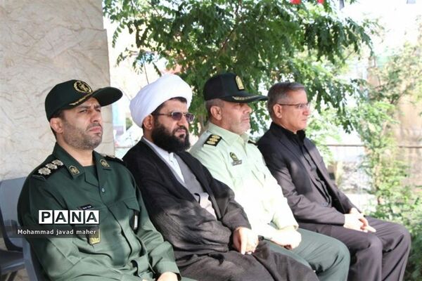 برگزاری مراسم صبحگاه مشترک نیروهای مسلح درشهر قدس