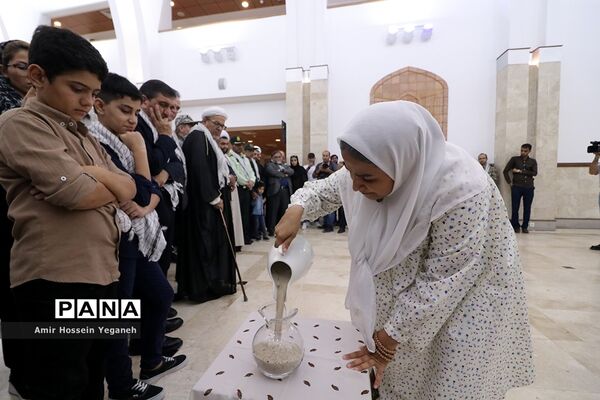 افتاحییه نمایشگاه دفاع مقدس در جزیره کیش