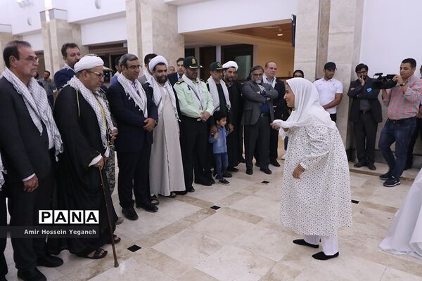 افتاحییه نمایشگاه دفاع مقدس در جزیره کیش
