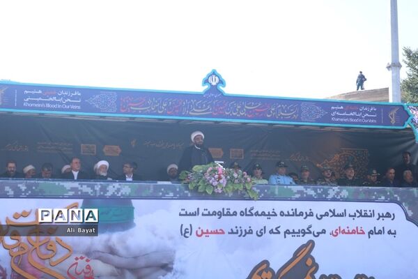 مراسم رژه نیروهای مسلح در همدان
