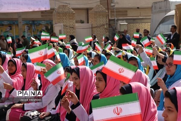 آیین استانی نواختن زنگ مهر و زنگ ایثار و شهادت در مشهد