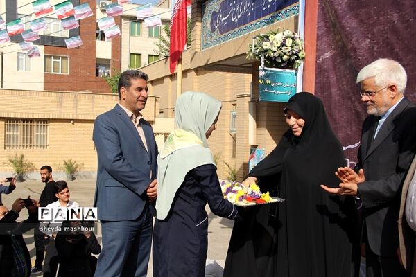 آیین بازگشایی مدارس در ناحیه یک ری