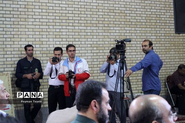 آیین نمادین زنگ مهر و مقاومت در دبیرستان محمد رسول الله سمنان-1