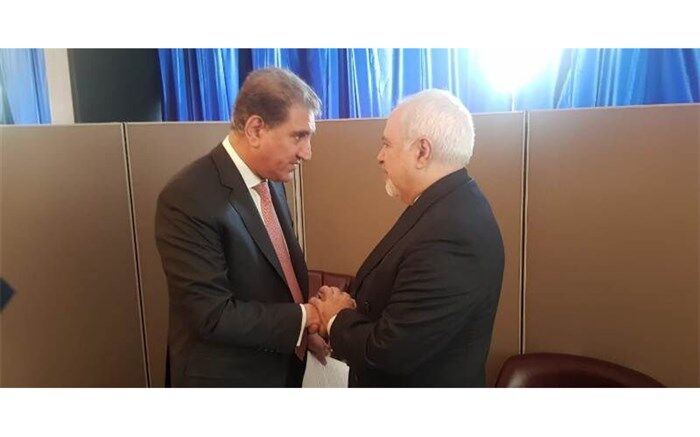 وزیر امور خارجه پاکستان با ظریف دیدار کرد
