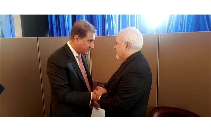 وزیر امور خارجه پاکستان با ظریف دیدار کرد