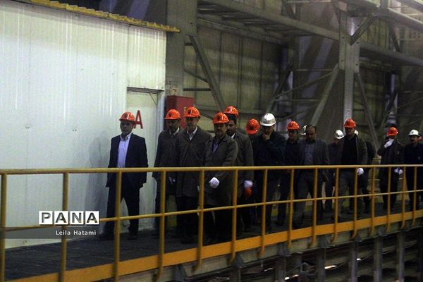 بازدید استاندار آذربایجان شرقی از مجتمع مس سونگون