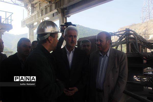 بازدید استاندار آذربایجان شرقی از مجتمع مس سونگون