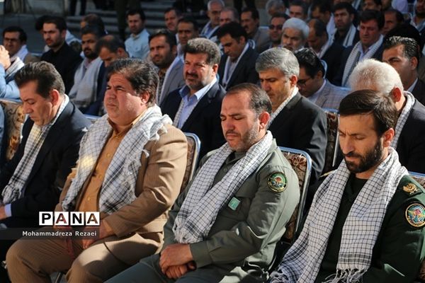 آیین بزرگداشت هفته دفاع مقدس در اداره‌کل آموزش و پرورش شهرستان‌های استان تهران