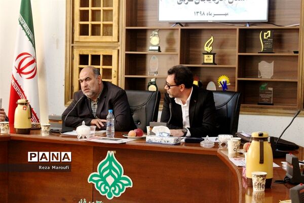 جلسه هیات اندیشه‌ورزی سازمان بسیج فرهنگیان سپاه شهدا آذربایجان غربی