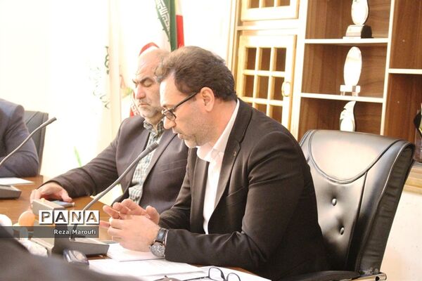 جلسه هیات اندیشه‌ورزی سازمان بسیج فرهنگیان سپاه شهدا آذربایجان غربی