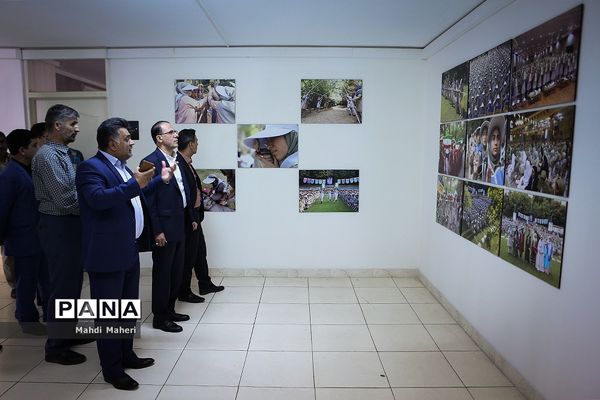 افتتاح نمایشگاه عکس دائمی تشکیلات دانش آموزی