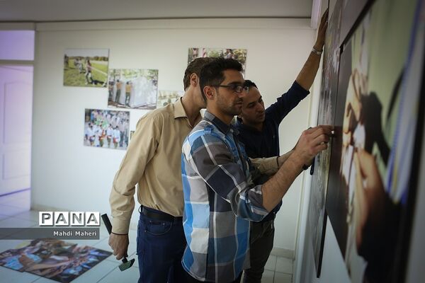 افتتاح نمایشگاه عکس دائمی تشکیلات دانش آموزی