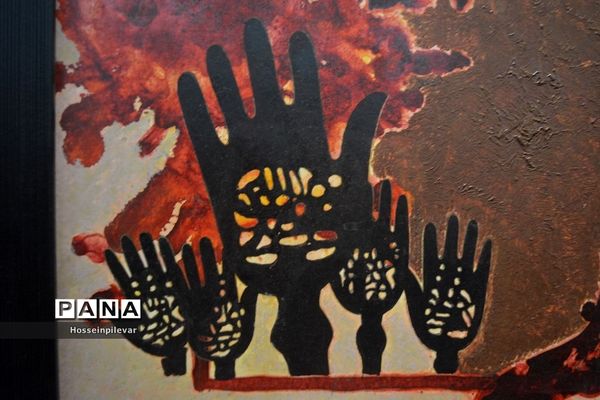 افتتاح نمایشگاه خط و چیدمان‌های عاشورایی در نگارخانه شهر بیرجند