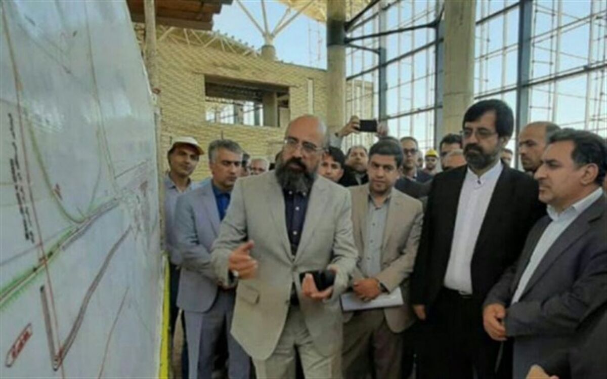 ۱۶درصد پیشرفت فیزیکی راه آهن میانه - اردبیل در یک سال گذشته