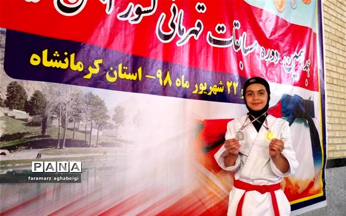 قهرمانی دانش آموزان تربت حیدریه در مسابقات کاراته
