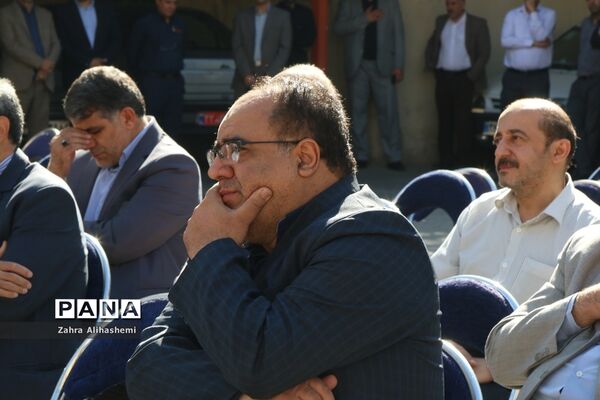تشیع پیکر شهید گمنام در صبحگاه مشترک بسیج فرهنگیان تهران