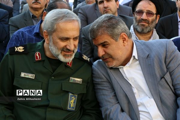 تشیع پیکر شهید گمنام در صبحگاه مشترک بسیج فرهنگیان تهران