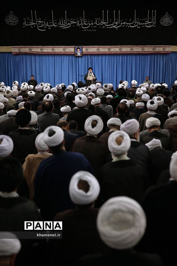 جلسه درس خارج فقه رهبر معظم انقلاب اسلامی